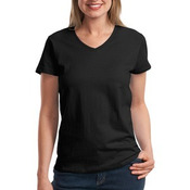 Ladies ComfortSoft® V Neck T Shirt