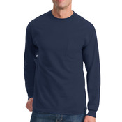 Long Sleeve Essential T Shirt with Pocket